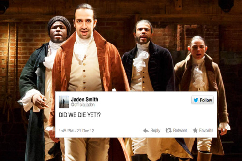 forgansey:hamilton + jaden smith tweets(insp.)