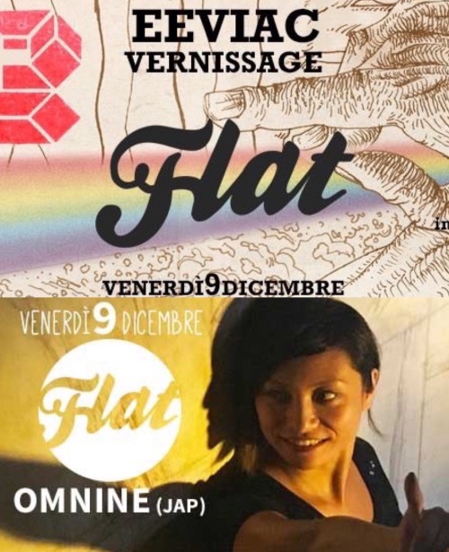 Questa seconda settimana dicembrina vede due eventi imminenti in un’unica serata e una piccola, bella, novità per Flat.
I due eventi si svolgeranno la sera di venerdì nove dicembre negli spazi associativi di via Torino 133 (Mestre):
- dalle 20.oo il...