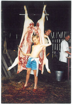 jaremko:  Angel and a dead pig When I was