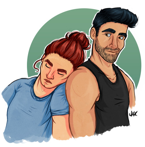because this ship is allowed to be cute &amp; sweet, and rarely gets that treatment! a gift