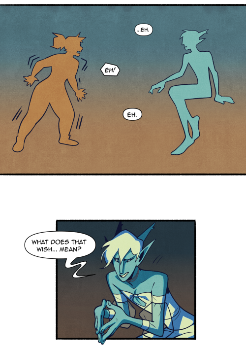 sandflakedraws: The Touch of Sunlight (read the full story on webtoon here)[previous page]