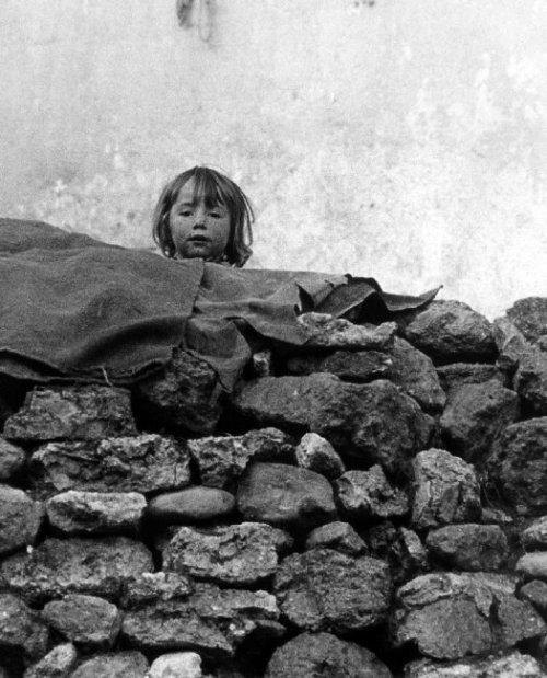  Ferdinando Scianna Sicily,Sciara.Little girl. 1964 