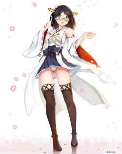 otaconsensei88:  Kirishima from “Kantai Collection” 