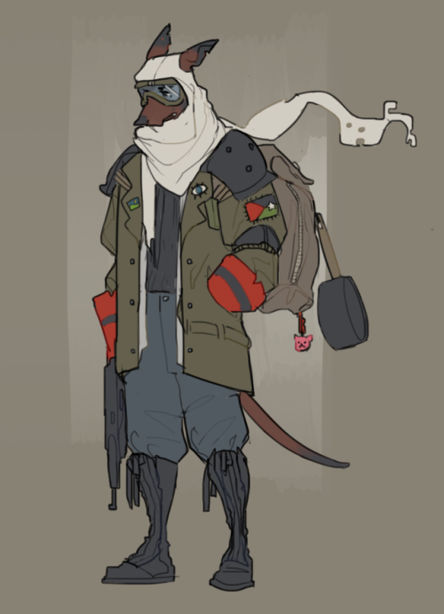 more post apo pilot dog