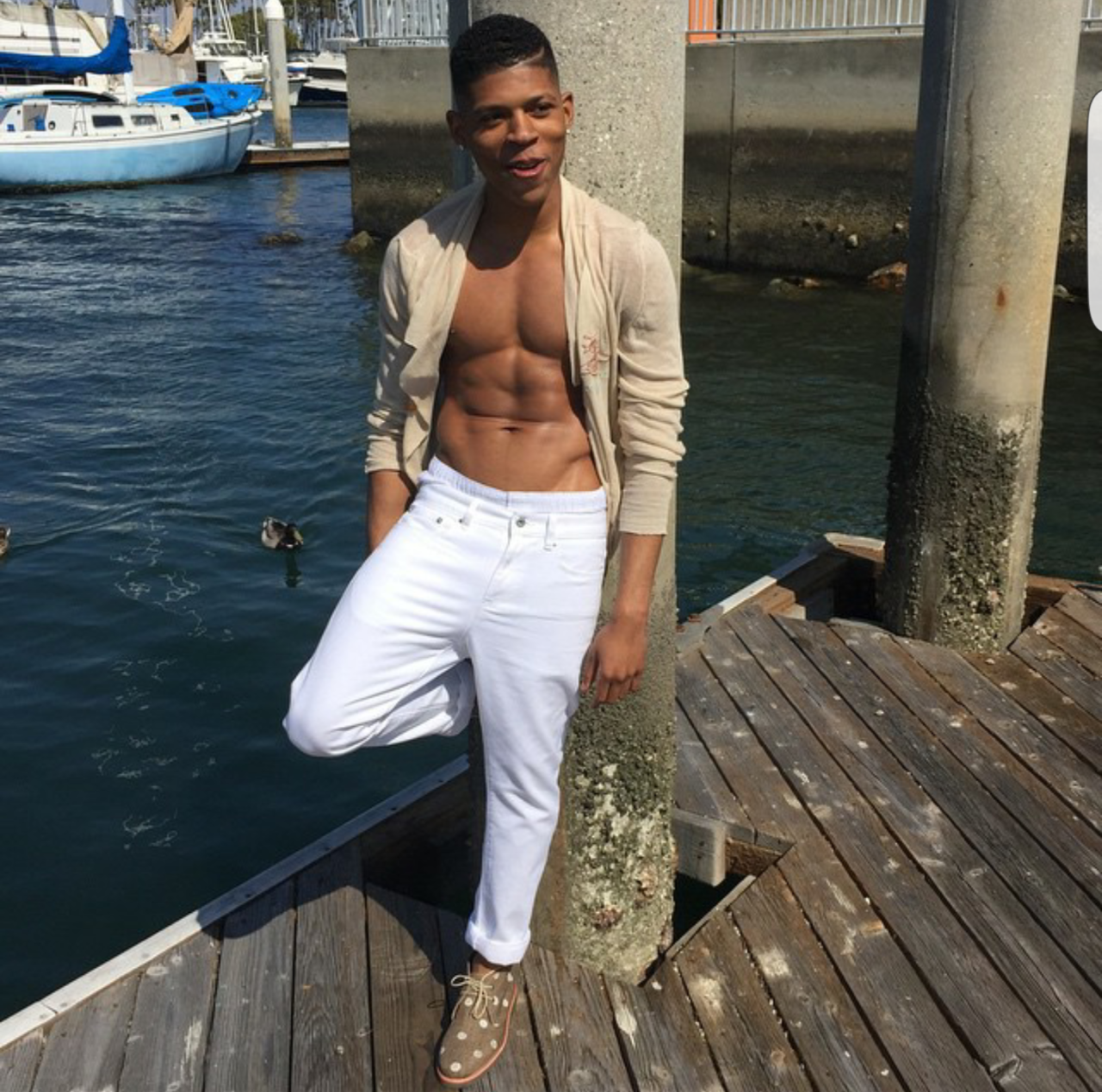 male-celebs-naked:  Bryshere Gray 2See more here