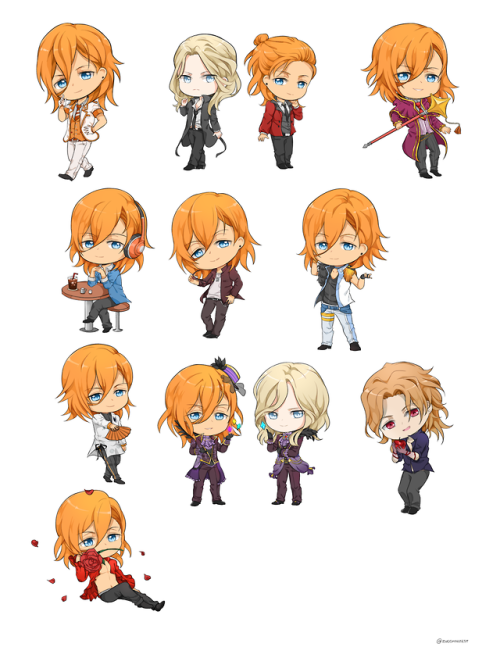 Ren stickers!Reiji: [x] Camus: [x] Ai: [x]