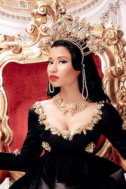 all-nickiminaj:  You can be the king, but watch the queen conquer 