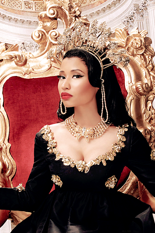 all-nickiminaj: You can be the king, but watch the queen conquer