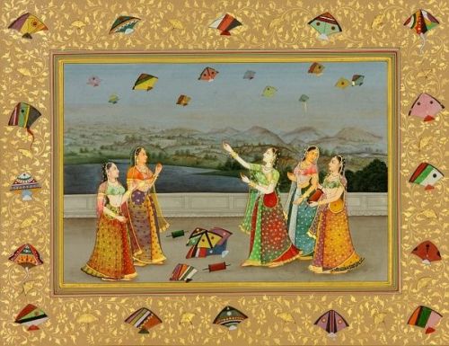 Indian miniature paintings1. 18th century2. 18th century, Garh Palace, Bundhi