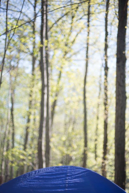 I spent Memorial Day Weekend camping and crafting in the Pennsylvania Wilderness with four of my clo