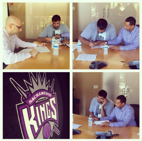 Last week Sim Bhullar inked a deal with the Sacramento Kings, making him the first NBA player of Ind