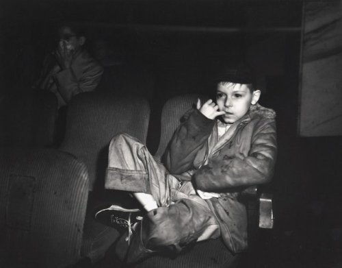 snyggabrillor: last-picture-show: Arthur “Weegee” Fellig, In The Movie Theater, 194