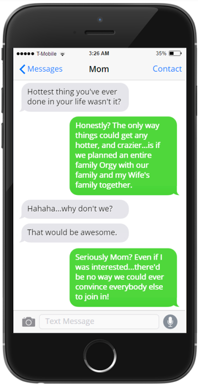 incexting: Everybody Joins In - Part 11 of 11Request for a married guy to seduce his Mother, who hel