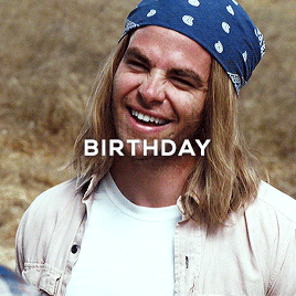 dailychrispine:  Happy 38th Birthday, Chris Pine! (August 26, 1980)After many years