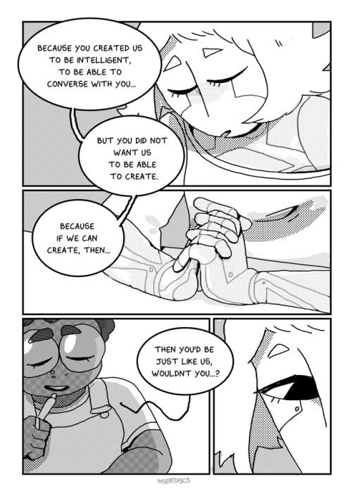 A Comic About Androids, And Creating Things