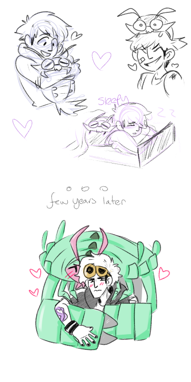 firefisterace:Headcanon that Guzma has ALWAYS been super close to his wimpod and would rather carry 