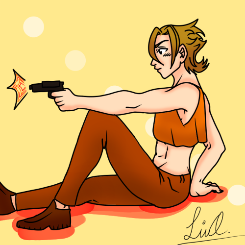 I Came Up With A New OC, And I Decided To Create Digital Art Of Him Since I Liked The Idea Enough Lol