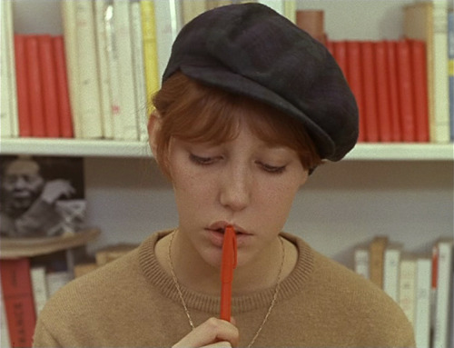 julydogs:  Le Chinoise (1967) Jean-Luc Godard  Cinematographer: Raoul Coutard 