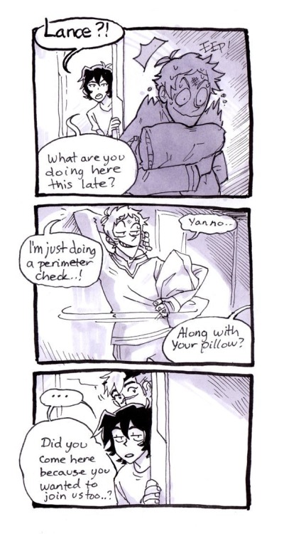 ravndraws: [made in 2016] Continuation of a friend’s short comic, it’s made private now 