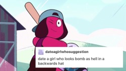 pinkdiamond:  rupphire + date a girl who suggestion