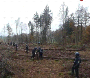 kropotkindersurprise:November, 2020 - Police are violently removing forest defenders who have been o
