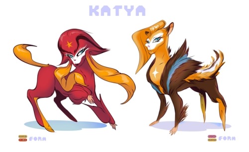 every pokequeen so far xD stay tuned for more evolutions, forms and queens&hellip;Any idea for t