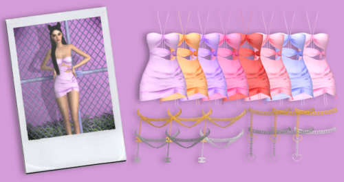 ༺ ♡ CHA-CHING! COLLECTION ♡༻transform your sims into 90s supermodel partygirls with my sixth pa