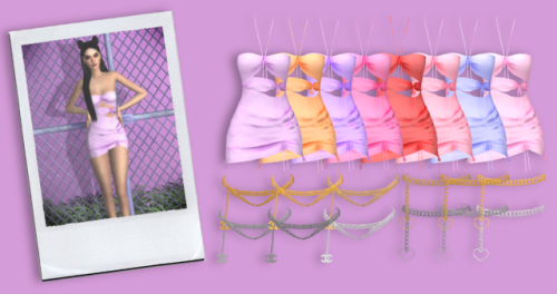 ༺ ♡ CHA-CHING! COLLECTION ♡༻transform your sims into 90s supermodel partygirls with my sixth patreon