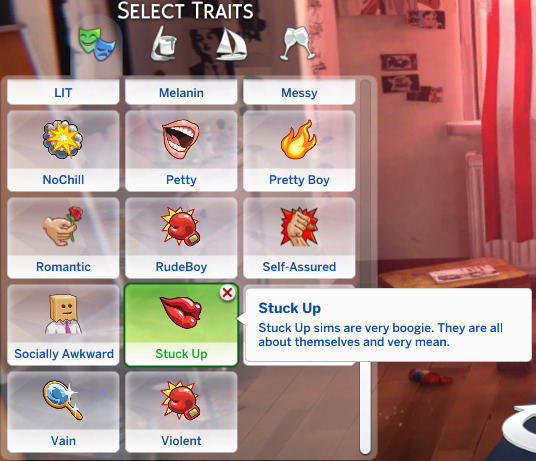 sims 4 custom traits pack