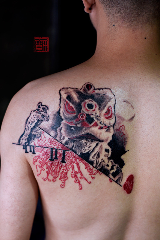 liondance in Tattoos  Search in 13M Tattoos Now  Tattoodo