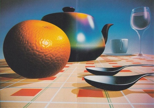 Early computer graphics from Triple I (Information International Inc.) studios.#computergraphics #re