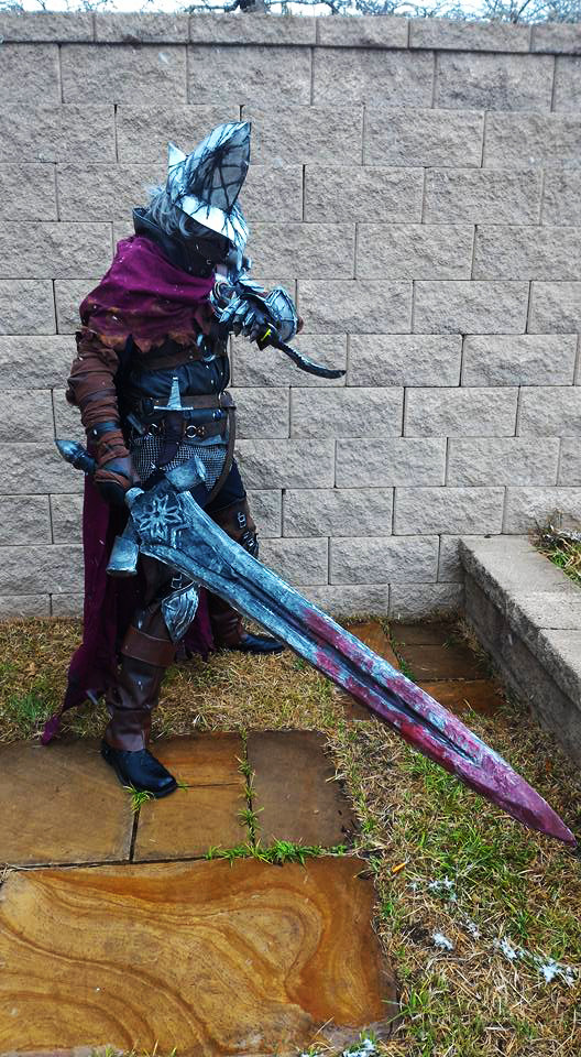 gigan91: Here is my Abyss Watcher cosplay from Naka Kon 2017! Been working on this