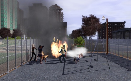 So, Fairy!Alice Managed To Set The Park In Bridgeport And Herself On Fire...