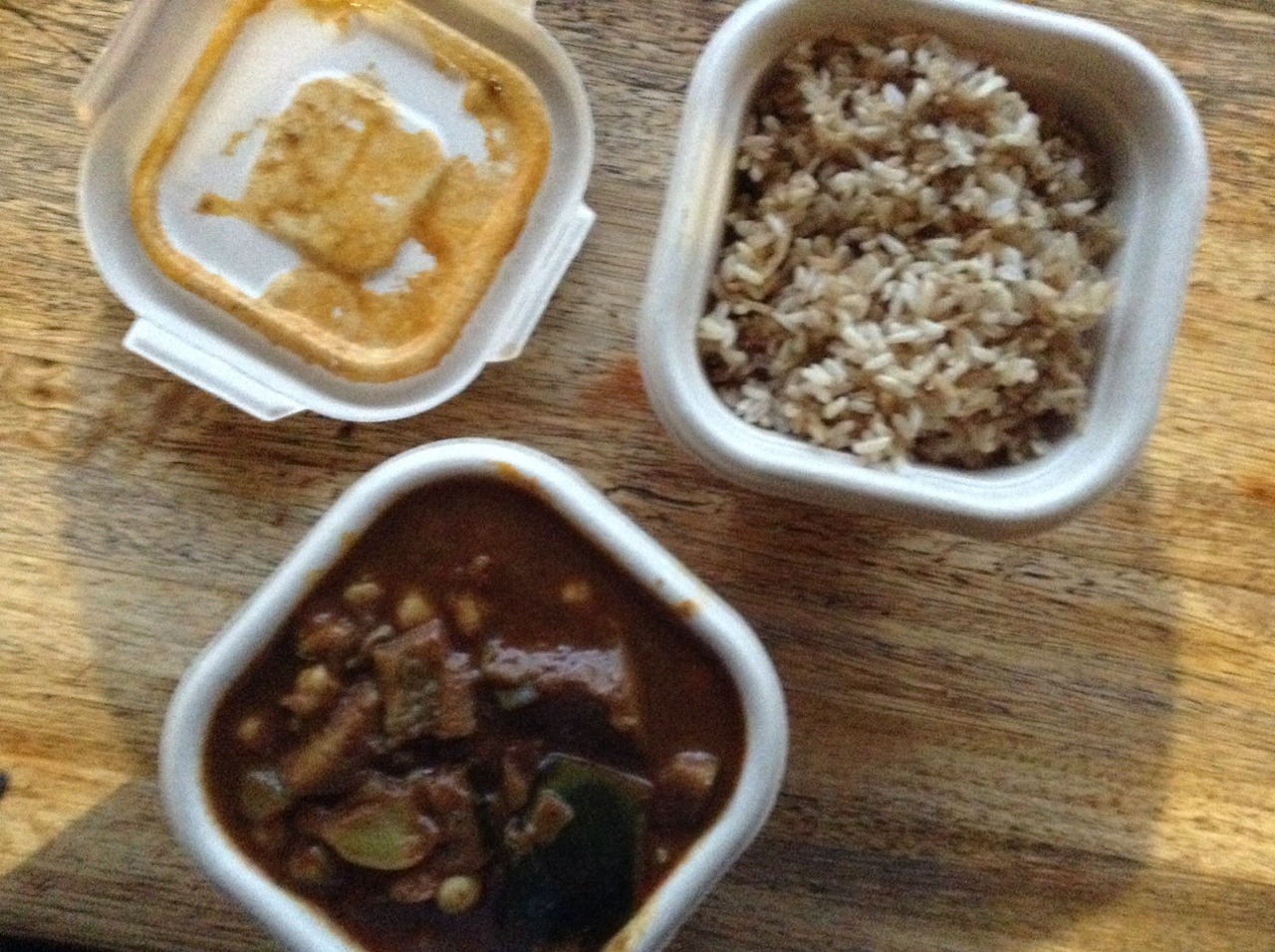 Ugly Food Compilation  • Chickpea Curry and brown rice via Aboutlife • Cauliflower