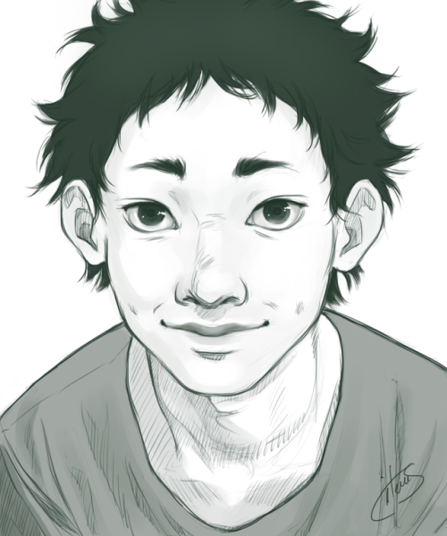 Moniwa Kaname for the Almost-realistic-seriesAll pictures (grouped by teams): Karasuno, Aoba Johsai,