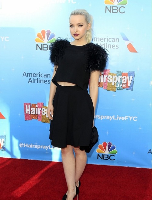 Dove Cameron at the Hairspray Live! For Your Consideration event held at the Saban Media Center on F