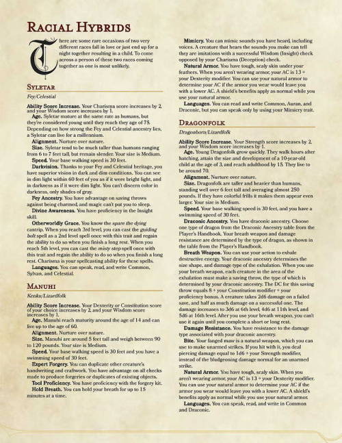 dnd-homebrew5e: New Year, New Content! So, I have had these stored away for awhile and I am finally 