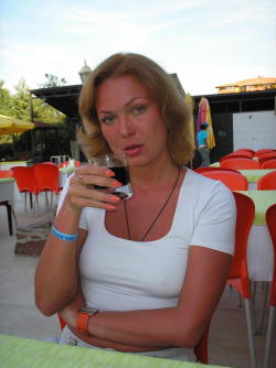 wivesuwouldntexpect:  I took this pic of my wife when we were out for the afternoon and I had steered the conversation towards exploring our sexual boundaries.  As you can see she was not very happy with my suggestion. She said she was not raised that