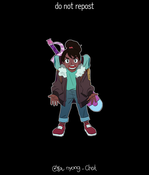 nyong-choi: My favorite human character Connie Connie is really amazing she is a great hero