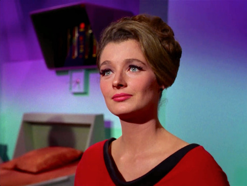 science-officer-spock:Doctor Ann Mulhall,  a 23rd century Starfleet lieutenant commander, who served