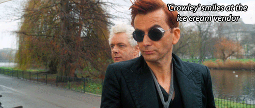 Some Of The Subtle Clues That Aziraphale And Crowley Switched Bodies