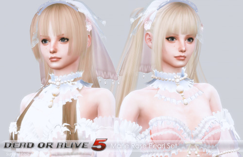 DOA 5 Marie Rose Pearl SetExtracted and converted from original game “DOA 5” by Shuubaru this set in