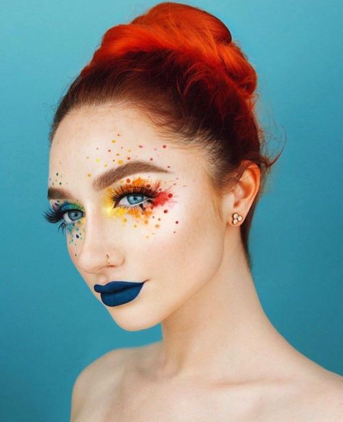 the-scryptory:April 5th prompt…  @RebeccaSeals let her creativity run wild for this beautiful look!S