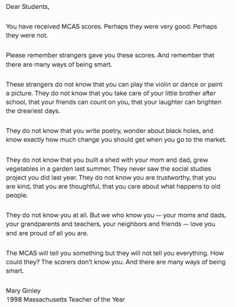 buzzfeeduk:  A Retired American Teacher’s 17-Year-Old Letter Is Still Being Used To Inspire British Children Today 