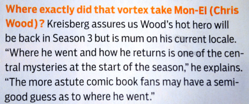 motorcyclegirlfriends:Welp, it’s official. From the TV Guide SDCC mag.