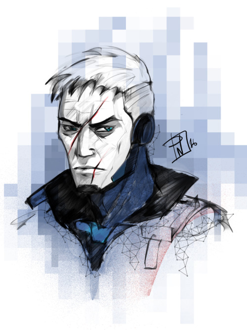 some quick overwatch sketches done in sketchclub on ipad