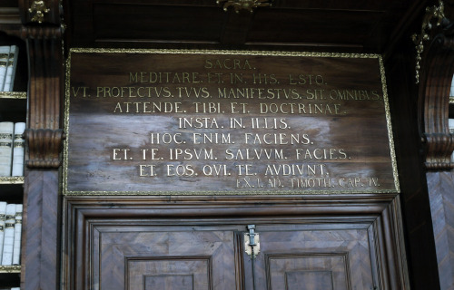 speciesbarocus: Seitenstetten Abbey: the library. &gt; Photos: Heinz Rudi Tomaschek (2012).