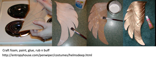 amarobotic:beccapaintmore:Various ways of making armor and weapons.Links-http://www.kamuicosplay.com