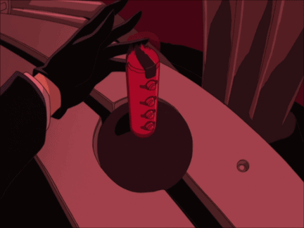 mecha-gifs:  Finishing Move Friday: Big O - Point Blank O Thunder