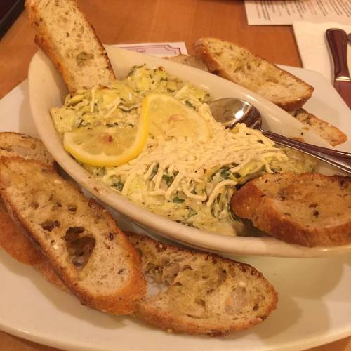 I could order this every time I visit great save! So good. Artichoke and spinach dip. Yum #vegan #gr